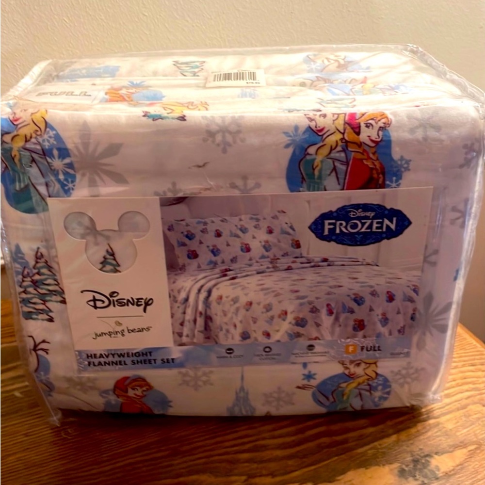 Heavyweight Flannel Sheet Set Disney Frozen size Full NIP